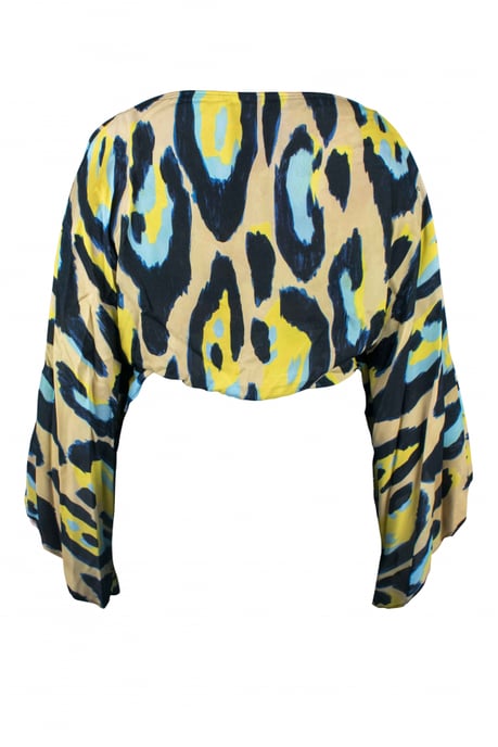 Roberto Cavalli Kaftan Blauw - Image 2