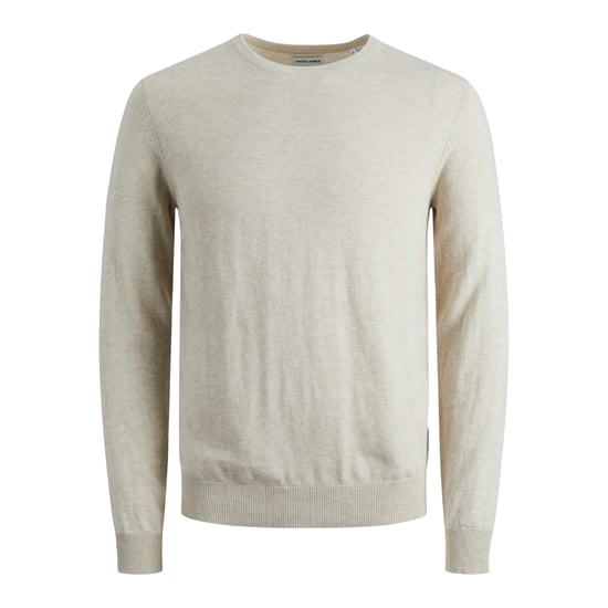 Jack & Jones Trui Emil Knit Crew Neck Beige - Image 1