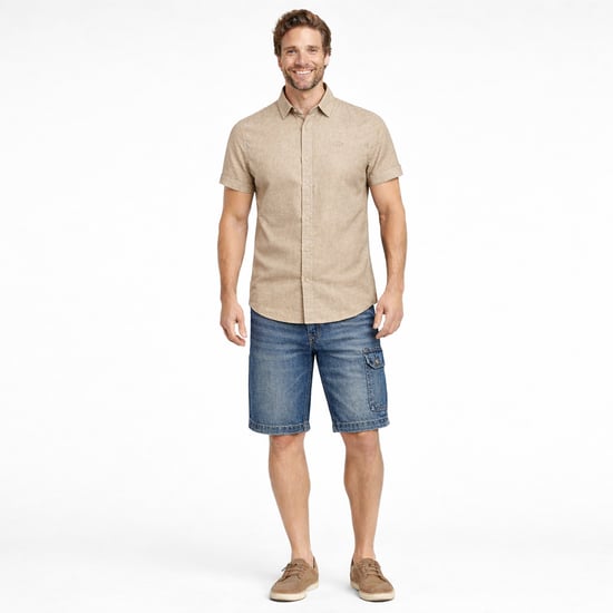 Norlund Overhemden Cran Linnen Shirt Beige - Image 2