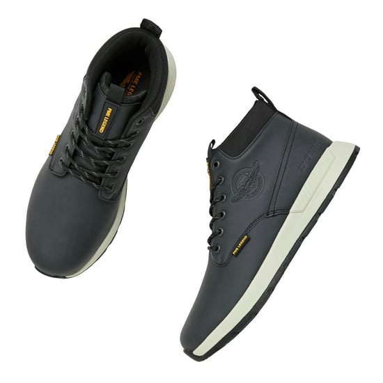 PME Legend Sneakers Ribber Mid Zwart - Image 2
