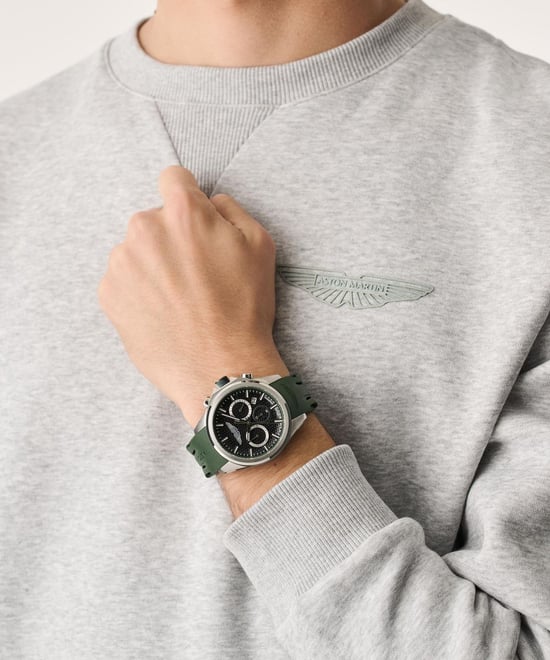 Aston Martin Aml Thrill Hlc W Heren Groene Horloge MTRH2S604 - Image 4