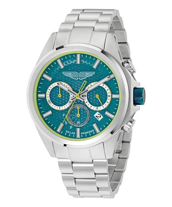 Aston Martin Aml Thrill Hlc W Heren Zilveren Horloge MTRH2S603 - Image 3