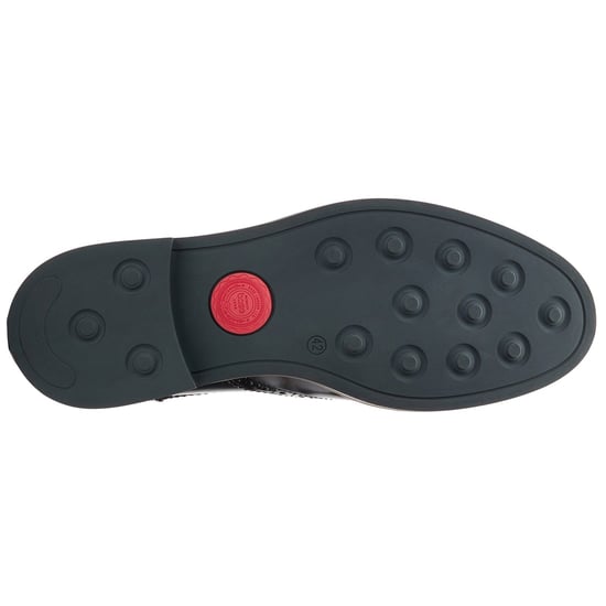 Base London Woburn Excel Heren Brogues Schoenen Zwart - Image 4
