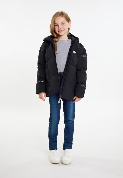 Schmuddelwedda Anorak + Tagesrucksack - SET Meisjes zwart - Image 2
