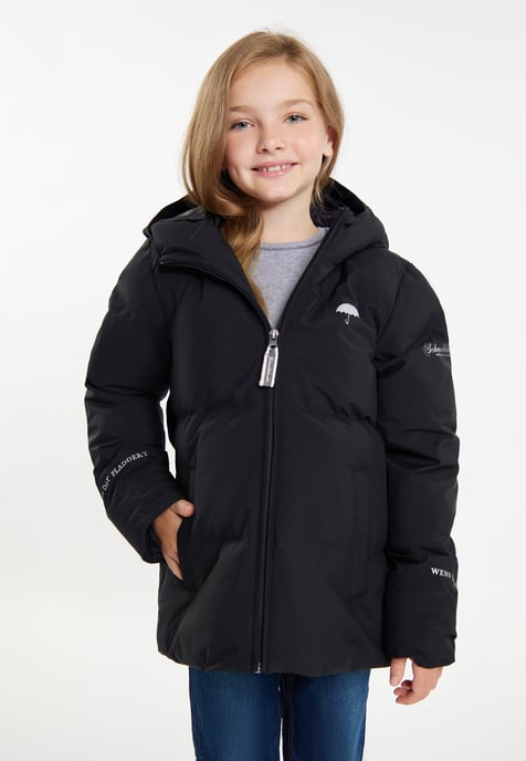 Schmuddelwedda Anorak + Tagesrucksack - SET Meisjes zwart - Image 5