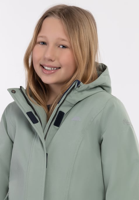 Schmuddelwedda Anorak + Tagesrucksack - SET Meisjes munt - Image 4