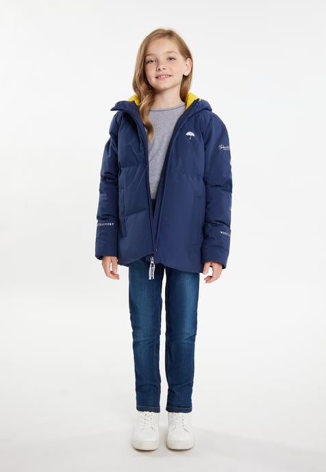 Schmuddelwedda Anorak + Tagesrucksack - SET Meisjes marine - Image 2