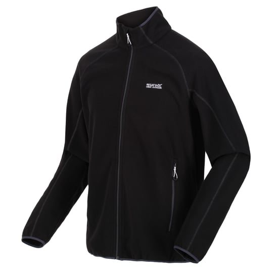 Regatta Heren Hadfield Full Zip Fleece Jas (Zwart) - Image 3