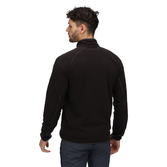 Regatta Heren Hadfield Full Zip Fleece Jas (Zwart) - Image 4