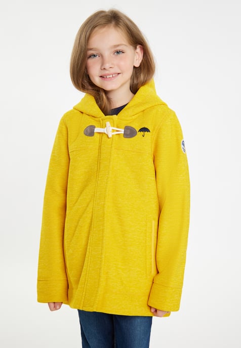 Schmuddelwedda Mantel + Tagesrucksack - SET Meisjes Donkergeel gemêleerd - Image 5