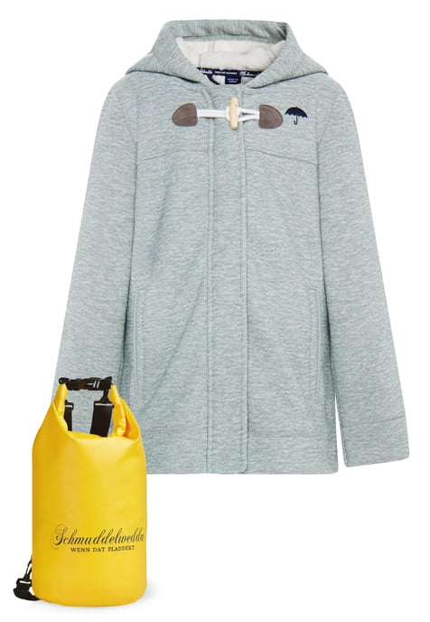 Schmuddelwedda Mantel + Tagesrucksack - SET Meisjes mint melange - Image 1