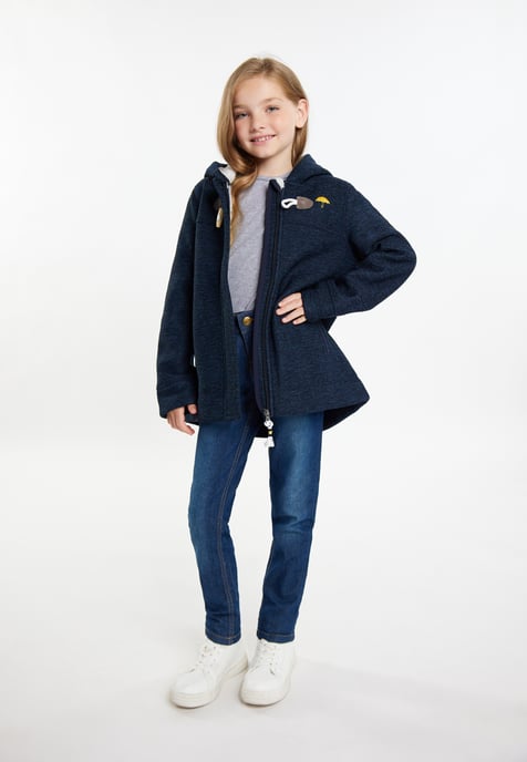 Schmuddelwedda Mantel + Tagesrucksack - SET Meisjes marine gem - Image 2