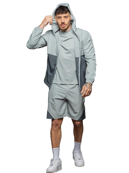 Kruze | Heren Weven 3-Delige Set - T-Shirt/Jack/Korte Broek - Image 1