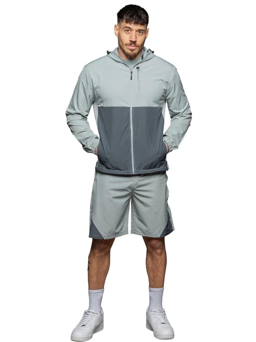 Kruze | Heren Weven 3-Delige Set - T-Shirt/Jack/Korte Broek - Image 3