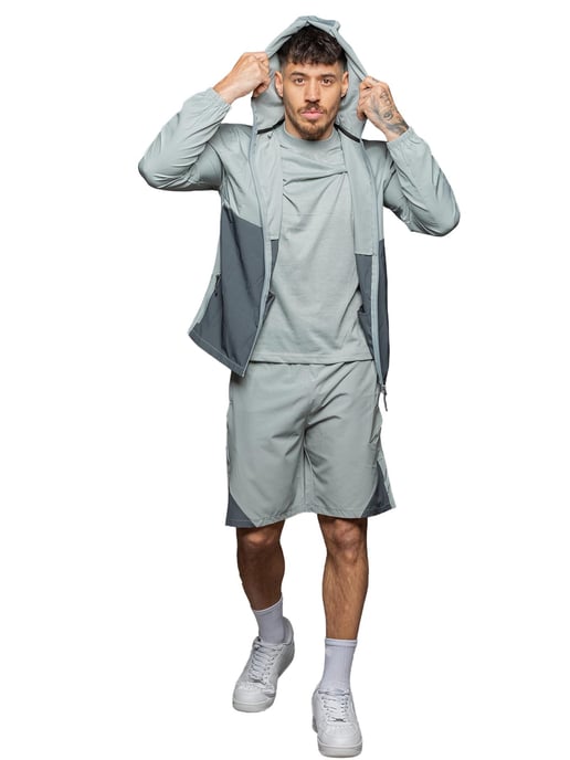Kruze | Heren Weven 3-Delige Set - T-Shirt/Jack/Korte Broek - Image 4