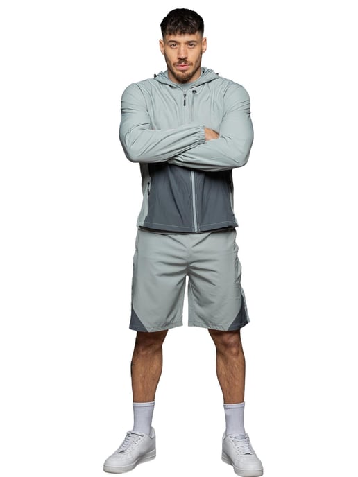 Kruze | Heren Weven 3-Delige Set - T-Shirt/Jack/Korte Broek - Image 5