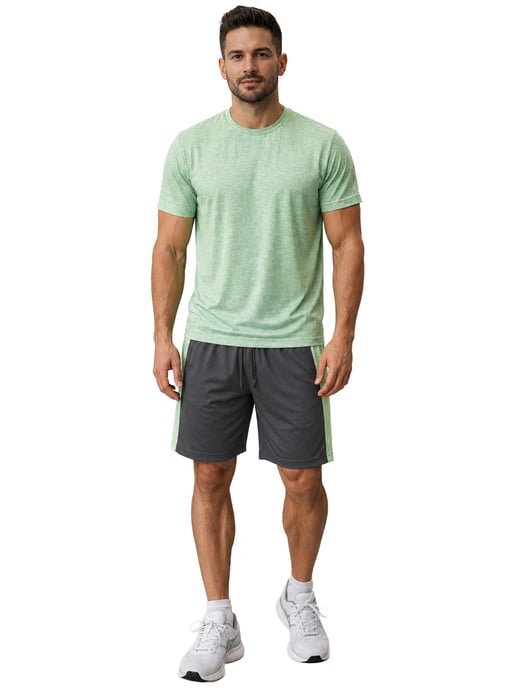 Kruze | Heren Jersey T-Shirt & Shorts Set - Image 3