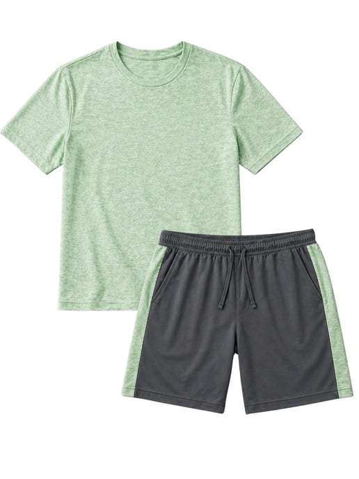 Kruze | Heren Jersey T-Shirt & Shorts Set - Image 5
