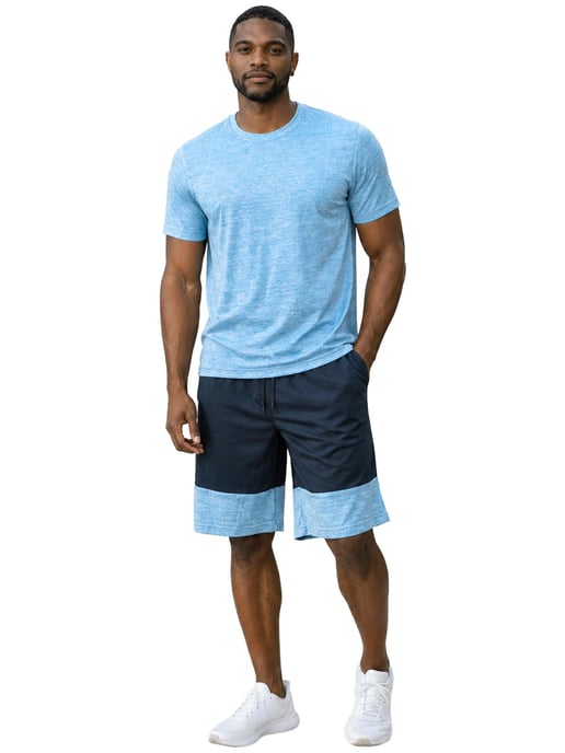 Kruze | Heren Jersey T-Shirt & Shorts Set - Image 1
