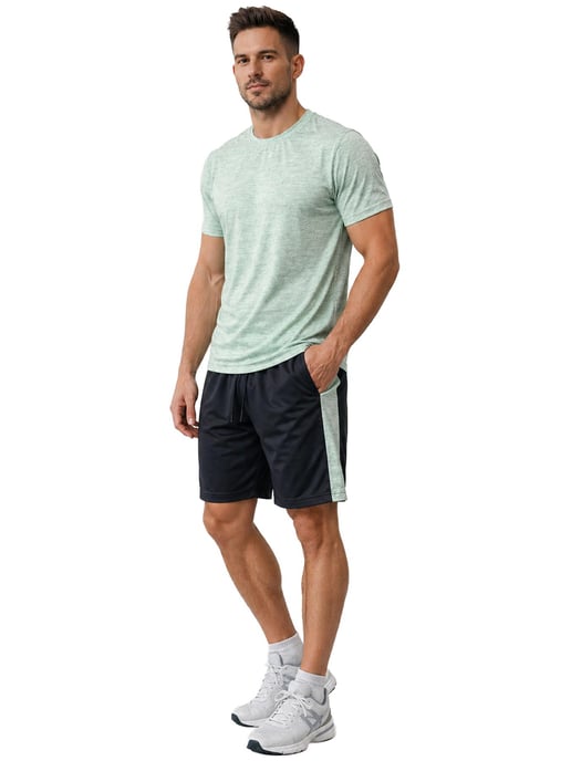 Kruze | Heren Jersey T-Shirt & Short Set - Image 4
