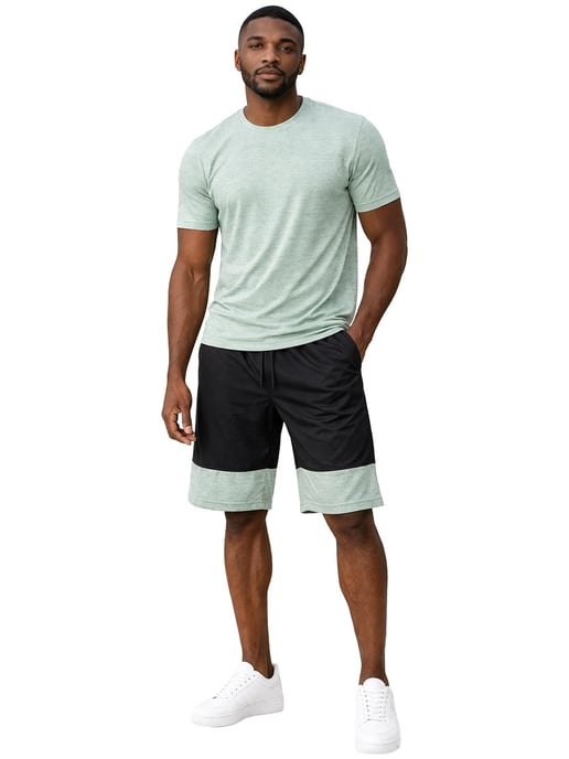 Kruze | Heren Jersey T-Shirt en Shorts Set - Image 1