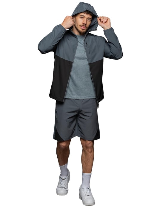 Kruze | Heren Geweven 3-Delig Set - T-Shirt/Jacket/Broekshorts - Image 5