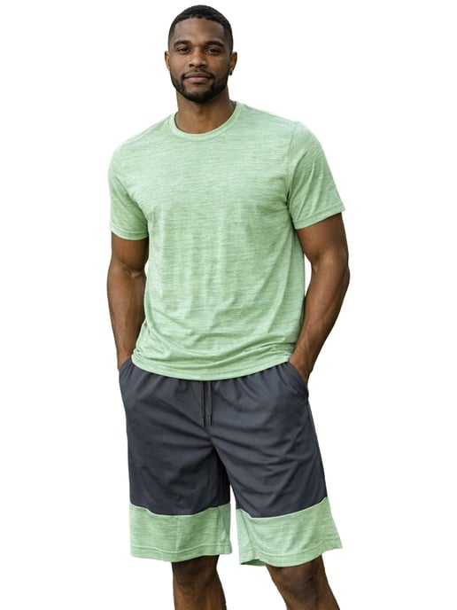 Kruze | Heren Jersey T-Shirt & Shorts Set - Image 3