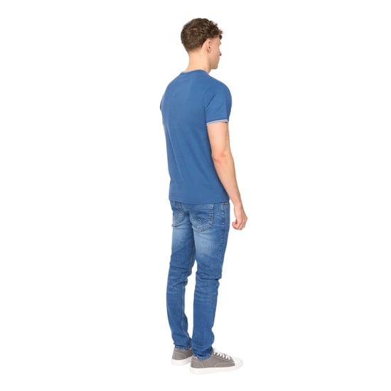 Duck and Cover Heren Wrentham Katoenen T-Shirt (Blauw) - Image 5