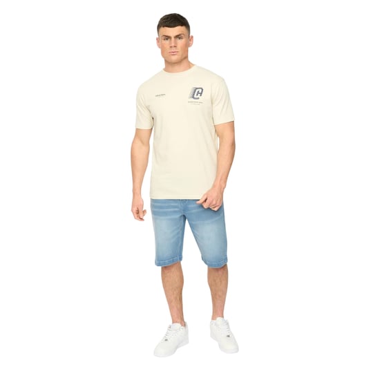 Crosshatch Heren Morville Katoenen T-Shirt (Neutraal) - Image 3