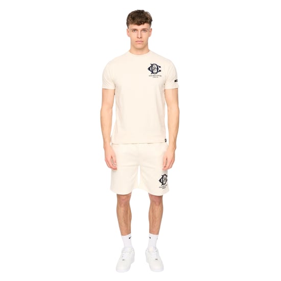 Duck and Cover Heren Randolph Logo Casual T-shirt (Steen) - Image 4