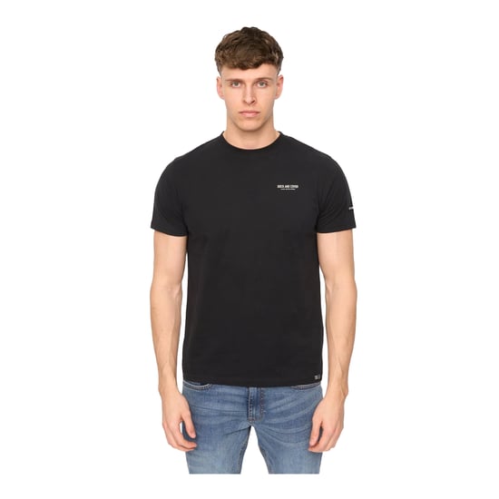 Duck and Cover Heren Landway T-Shirt (Zwart) - Image 1