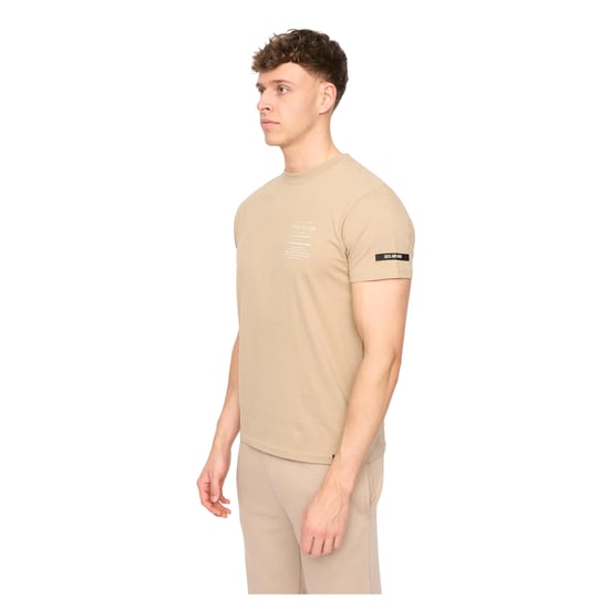 Duck and Cover Heren Rayland Katoenen T-Shirt (Steen) - Image 3