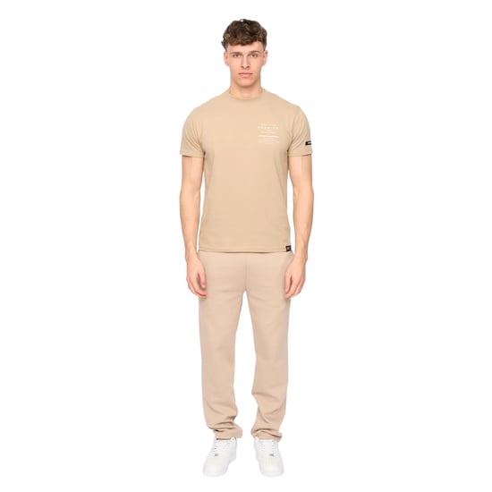 Duck and Cover Heren Rayland Katoenen T-Shirt (Steen) - Image 4