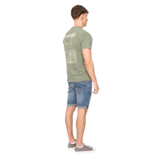 Duck and Cover Heren Landway T-Shirt (Olijf) - Image 5
