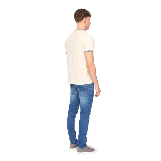 Duck and Cover Heren Wrentham Katoenen T-Shirt (Steen) - Image 5