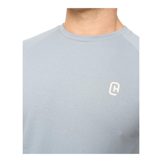 Crosshatch Heren Cresswill T-Shirt (Staalblauw) - Image 2