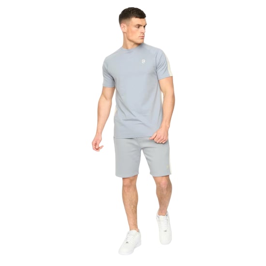Crosshatch Heren Cresswill T-Shirt (Staalblauw) - Image 3