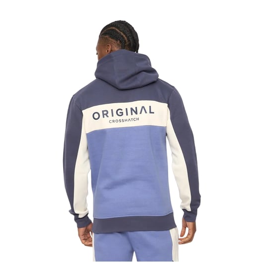 Crosshatch Mannen Castlebay Hoodie (Blauw) - Image 2