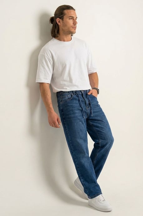 Relaxed Fit Denim Broek - Image 3