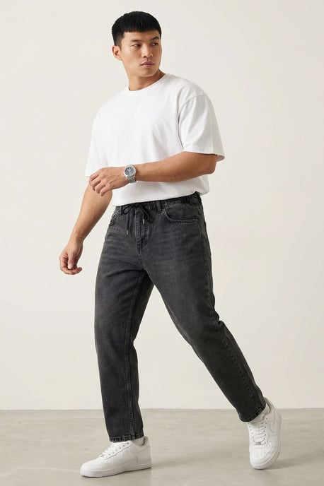 Relaxed Fit Denim Broek - Image 1