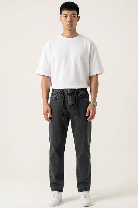 Relaxed Fit Denim Broek - Image 3