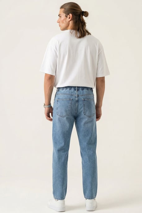 Relaxed Fit Denim Broek - Image 4