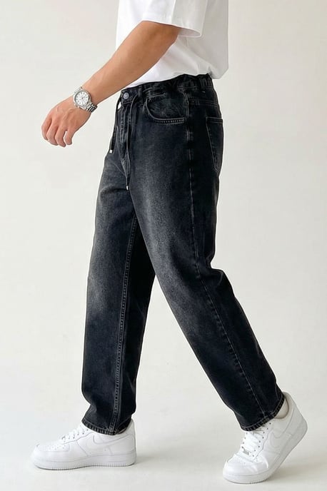 Relaxed Fit Denim Broek - Image 2
