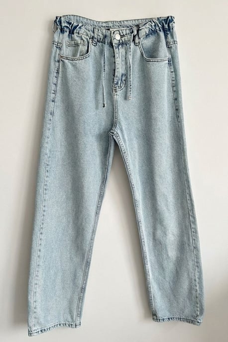 Ontspannen Fit Denim Broek - Image 6