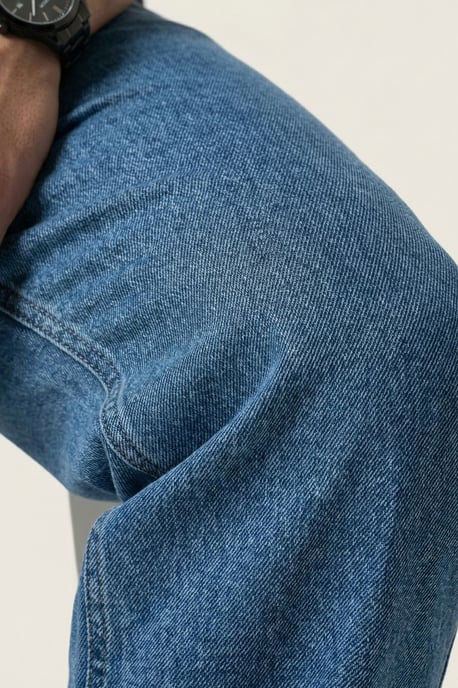 Elastische Taille Denim Broek - Image 3