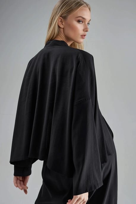 Lange Mouwen Losse Pasvorm Kimono - Image 3