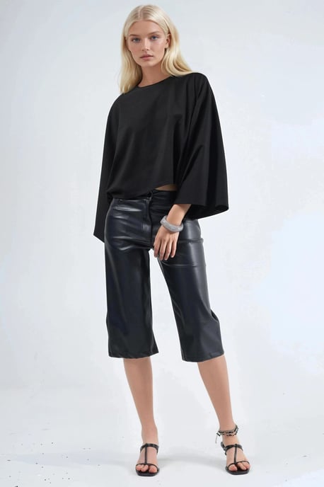 Losse Pasvorm Bootnek Blouse - Image 4