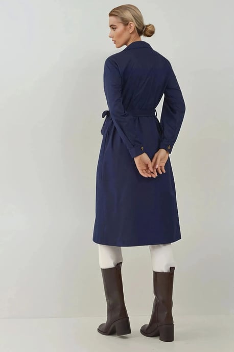 Dubbelzijdige Elastische Trenchcoat - Image 3