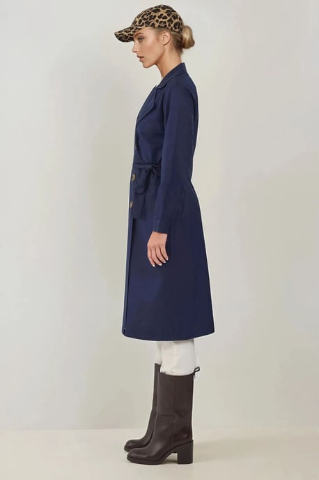 Dubbelzijdige Elastische Trenchcoat - Image 4