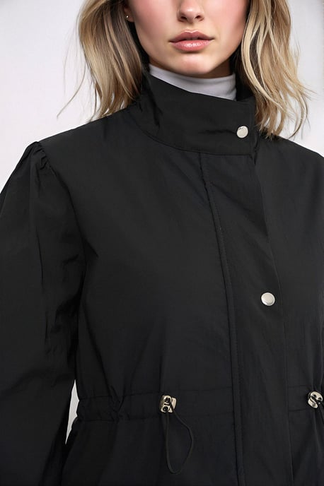 Lange Lijn Trenchcoat met Omgeslagen Kraag - Image 4